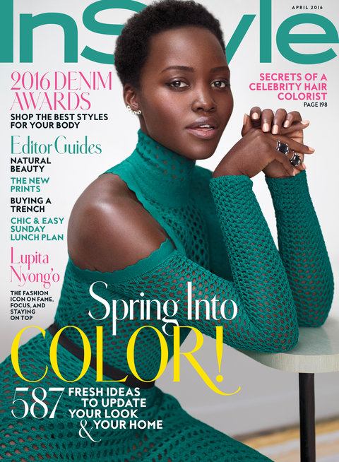 Lupita Nyongo InStyle Cover Africa Fashion