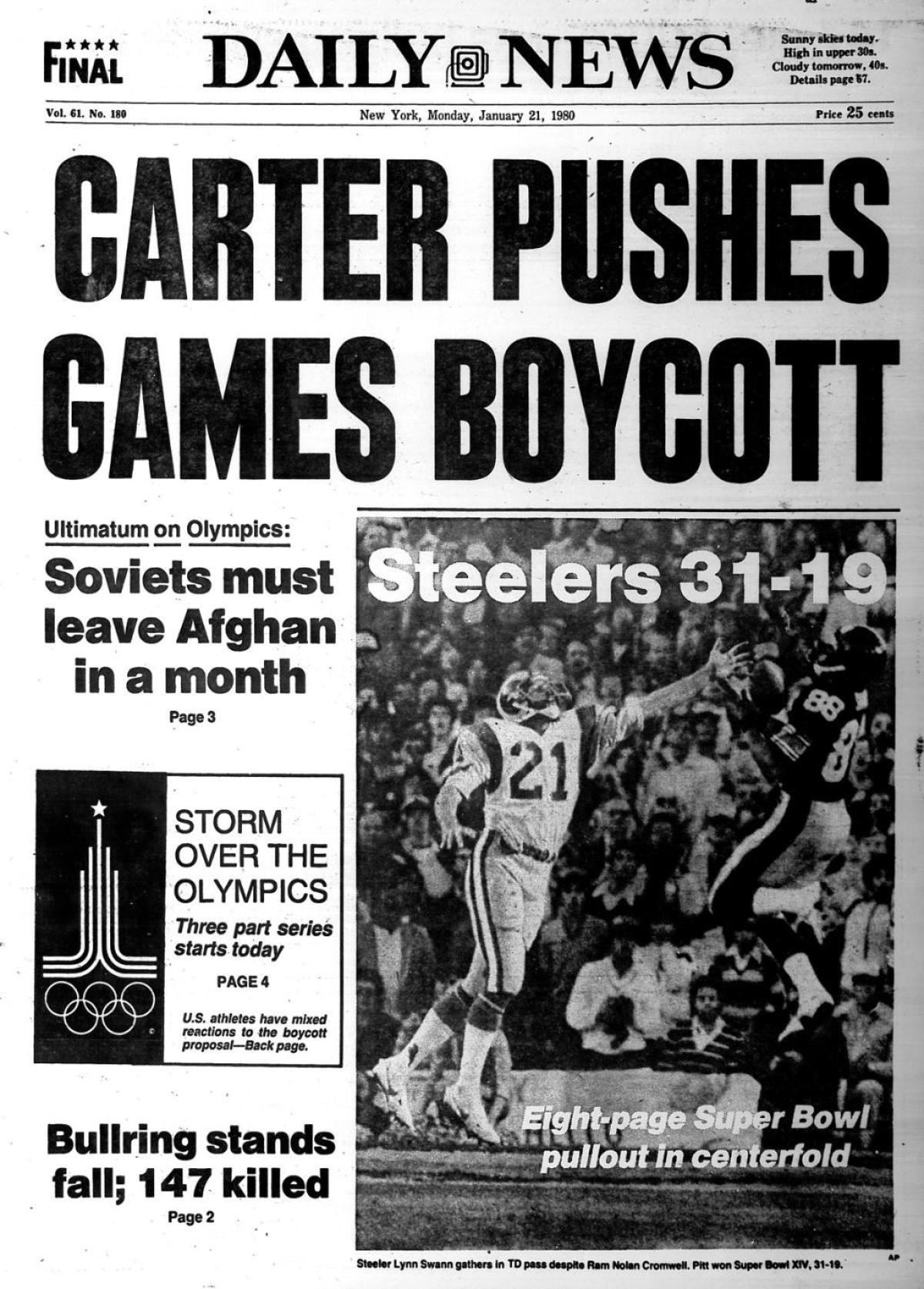 Carter boycott